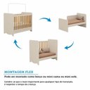 Ver imagem 5 de Berço Mini Cama Americano 100% MDF 3 em 1 Ben Espresso Móveis