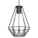 Ver imagem 1 de Pendente Luminaria 3d Teto Diamante Cobre Elegante Aramado