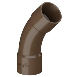 Curva De 45° Graus Soldável PVC Marrom Para Canos Tubos De Água Fria De 3/4” Polegadas 25mm - 1 Curva De 45° Graus Soldável PVC Marrom Para Canos Tubos De Água Fria De 3/4” Polegadas 25mm - 1