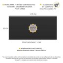 Ver imagem 3 de Painel com Suporte para TV até 65" Amsterdã Multimóveis V3324 Preto