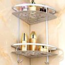 Ver imagem 2 de Suporte de Shampoo Aluminio Rack de Banheiro Sabonete Prateleiras Parede