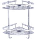 Ver imagem 1 de Suporte de Shampoo Aluminio Rack de Banheiro Sabonete Prateleiras Parede