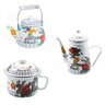 Conjunto Chaleira, Bule e Leiteira Esmaltados A5 Importadora - 1