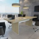 Ver imagem 7 de Mesa Escrivaninha para Escritório Tamburato 2000 | Artany:carvalho/branco