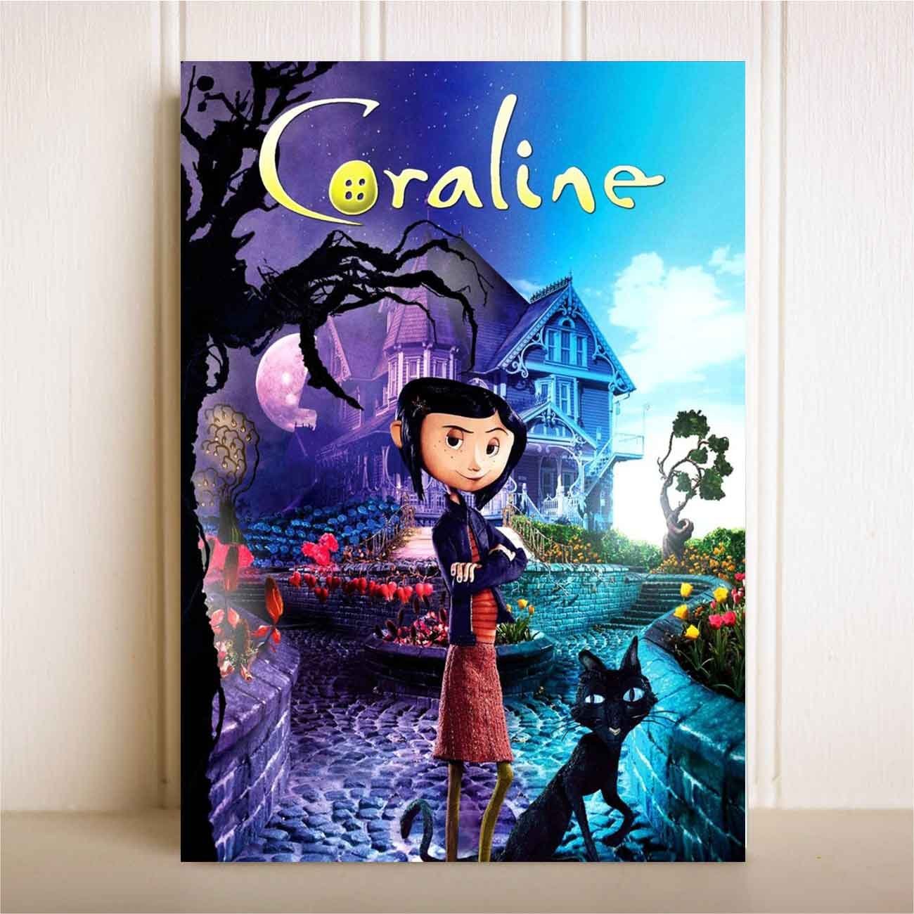 Placa Decorativa Quadro Filme Coraline - 1