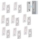 Ver imagem 1 de Fecho Magnetico Ima Inox 8 Peças Trava Fecha Porta Janela Armario Gaveta Resistente Multiuso Proteça
