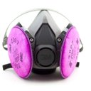 Ver imagem 1 de Mascara 3M 6200 com Filtros 2097 Particulas Toxicas e Ozonio