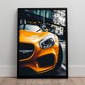 Escritorio Moderno Quadro Decoração Carros Super Esportivos - 2