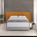 Ver imagem 1 de Cabeceira Cama Casal/queen/king Ripada Dj Móveis Alice Ypê