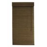 Persiana Bambu Romana Tabaco 80 (L) X 160 (A) cm Cortina Madeira C/ Bandô 0,80 x 1,60 Marrom Escuro - 9