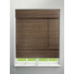 Persiana Bambu Romana Tabaco 80 (L) X 160 (A) cm Cortina Madeira C/ Bandô 0,80 x 1,60 Marrom Escuro - 2