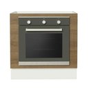 Ver imagem 6 de Balcão para Forno de Embutir 80 X 60 Cm sem Tampo Branco/rustic Glamy, Stella Madesa