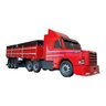 Carreta Scânia 113h Truck Graneleiro Mdf Miniatura - Vermelho - 1