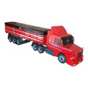 Ver imagem 4 de Carreta Scânia 113h Truck Graneleiro Mdf Miniatura - Vermelho