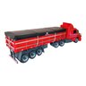 Carreta Scânia 113h Truck Graneleiro Mdf Miniatura - Vermelho - 10