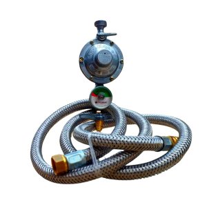 kit instalação gás mangueira 60 cm rosca 1/2 cooktop fogão