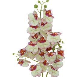 Haste Orquídea Delicada 3d Artificial de 75cm Realista para Decoração - 1