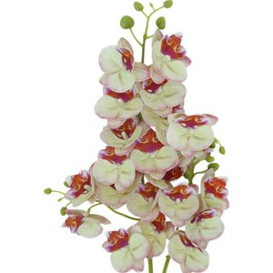 Haste Orquídea Delicada 3d Artificial de 75cm Realista para Decoração