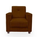 Ver imagem 5 de Sofá + 1 Poltrona para Sala de Estar Moderno Confortável Veneza Suede