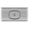 Pia de Cozinha com Cuba e Válvula Bali 100cm Aço Inox - Ghel Plus - 5