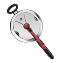 Ver imagem 2 de Panela de Pressao Clock 7,0l com Fechamento Interno Aluminio Polido