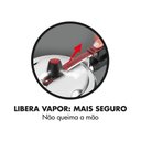 Ver imagem 7 de Panela de Pressao Clock 7,0l com Fechamento Interno Aluminio Polido