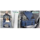 Ver imagem 7 de Carrinho Gato Cao Cachorro Pet Passeio Berço Moises Removivel Transporte Animal de Estimaçao Confort