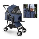 Ver imagem 1 de Carrinho Gato Cao Cachorro Pet Passeio Berço Moises Removivel Transporte Animal de Estimaçao Confort