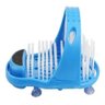Chinelo Lava Pes com Escova Massageador Esfoliante Ventosa Limpa e Lixa para Banho - 5
