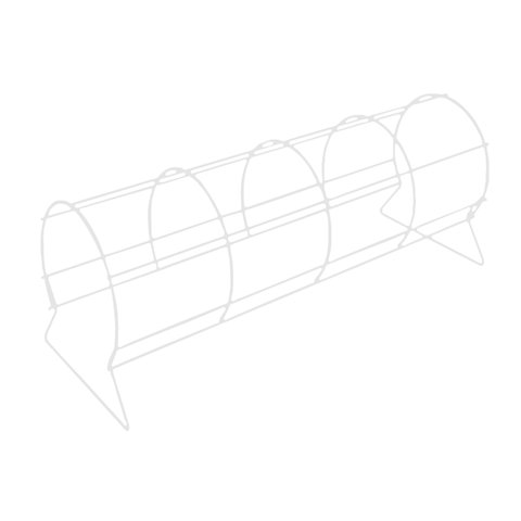 Expositor de Tiara Aramado Individual - Branco - 0,50 M