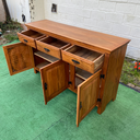 Ver imagem 7 de Balcão Buffet em Madeira de Demolição 1,50m Sudeste Rústico