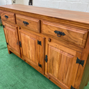 Ver imagem 5 de Balcão Buffet em Madeira de Demolição 1,50m Sudeste Rústico