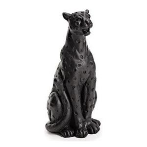 Mini Leopardo Preto Mart Collection 10cm Altura