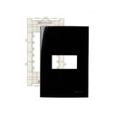 Ver imagem 1 de Placa com Suporte Margirius Sleek 4x2 para 1 Módulo Horizontal Preto Ebony