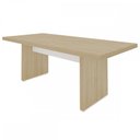 Ver imagem 4 de Mesa para Escritório Tamburato Carvalho/branco - Artany Móveis