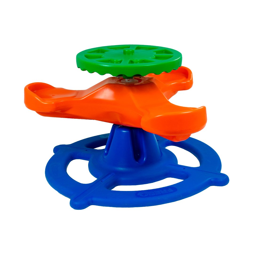 Brinquedo Gira Gira Infantil de Plástico 3 Lugares Freso