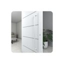 Ver imagem 3 de Puxador de Porta Vidro Pivotante Madeira Branco 40cm Ms Fs