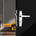 Ver imagem 3 de Conjunto Fechadura Externa 1000 Alavanca Cromado Silvana