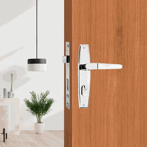 Conjunto Fechadura Externa 1000 Alavanca Cromado Silvana