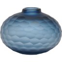 Ver imagem 1 de Vaso Moana Decorativo Cachepô Enfeite 11x15x15cm Vidro Azul