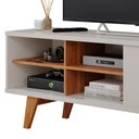 Ver imagem 3 de Rack Bancada Paraty 180cm Off White/cinamomo para Tv até 60” - Permóbili