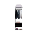 Ver imagem 1 de Closet Aramado - Linear Clr221 com Gaveta - 0,70m - Preto