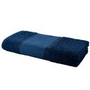Ver imagem 1 de Toalha de Banho Artesanato Arteira Pintar Bordar Ponto Russo Perfeito Estilo Azul Marinho