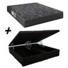 Cama Box Baú Bipartido Casal + Colchão Portobel Verona D28 54x138x188 - 1