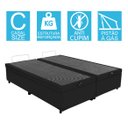 Ver imagem 6 de Cama Box Baú Bipartido Casal + Colchão Portobel Verona D28 54x138x188