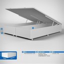 Ver mais imagens de Box Baú Queen Bipartido Probel Luxo Suede