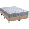 Cama Box Queen: Colchão Molas Ensacadas Orthocrin MasterPocket Bellagio Pró Saúde + Base CRC Suede B - 1