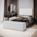 Ver imagem 1 de Kit Painel Rana 140 e Calçadeira Alpha Couro Aradecor
