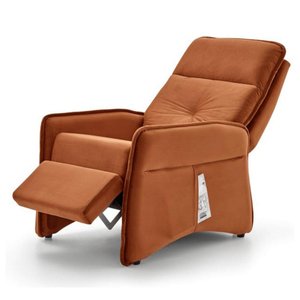 Poltrona Reclinável Mh-3791 Herval Estofada Terracota B
