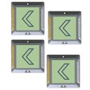 Ver imagem 1 de Tacha Refletiva Olho de Gato Kit 4 Uni Sinalizaçao Viaria Estrada Pista Rodovia Transito Marcador de